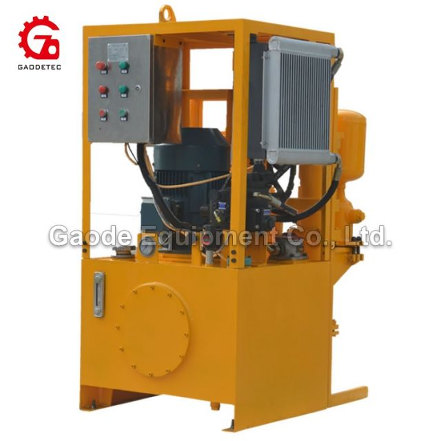 Gaodetec GGM50/80PLD-E grouting pump for tunnel injection